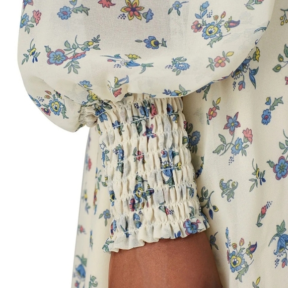 Sweet Baby Jamie Floral Smocked Dress  Floral Gown XL - Picture 12 of 15